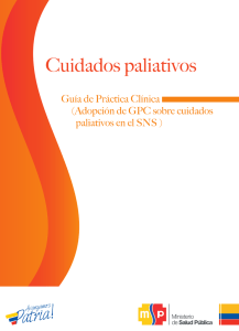 Cuidados paliativos, Guía de Práctica Clínica