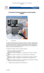 Capitulo 1 PC Hardware and Software Version 4.0 Spanish - IT-DOCS