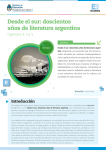 Desde el sur: doscientos años de literatura argentina