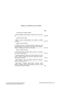 indice alfabetico de autores - Anuario de Estudios Medievales