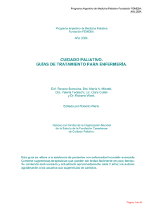 Manual para Enfermería. - Asociación Latinoamericana de