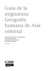 Geografía humana de Asia Oriental, febrero 2010