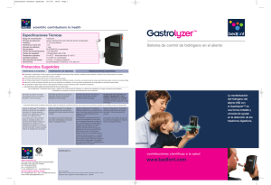 Gastrolyzer Brochure (Spanish)