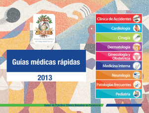 Guias médicas rápidas - Instituto Guatemalteco de Seguridad Social