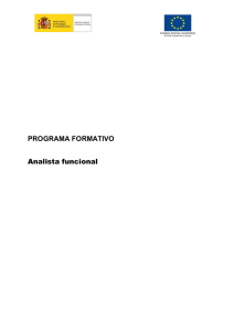 PROGRAMA FORMATIVO Analista funcional