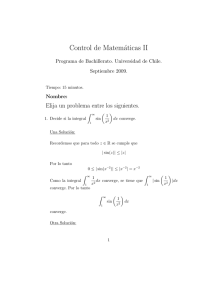 Control de Matemáticas II - Programa Académico de Bachillerato