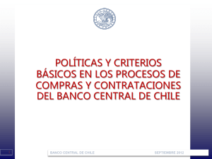 el banco central de chile
