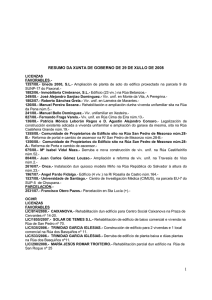 29-07-2008 Resumo da Xunta de Goberno
