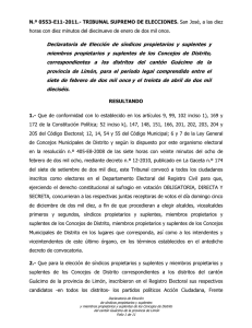Guácimo - Tribunal Supremo de Elecciones