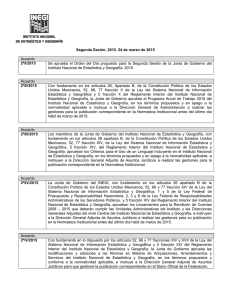 Acuerdo número 2ª/XIII/2015