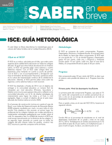 Guía Metodológica ISCE