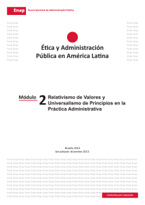 Ética y Administración Pública en América Latina