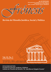 Revista de Filosofía Jurídica, Social y Política