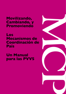 Un manual para las PVVS - Movilizando, cambiando y