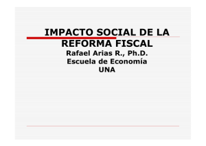 Reforma Fiscal - Instituto de Investigaciones en Ciencias Económicas