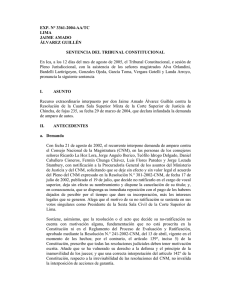 EXP. N° 3361-2004-AA/TC LIMA JAIME AMADO ÁLVAREZ