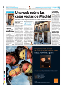 Una web reúne las casas vacías de Madrid