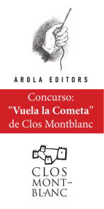 Concurso: “Vuela la Cometa” de Clos Montblanc