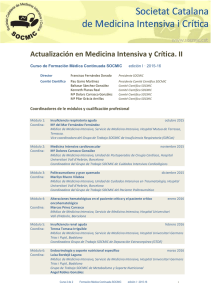 Actualización en Medicina Intensiva y Crítica. II
