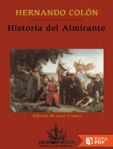 Historia del Almirante - Fernando Colon