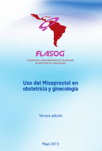 Uso del Misoprostol en obstetricia y ginecología