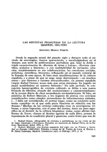 pdf Las revistas francesas en "La Lectura" : (Madrid, 1901