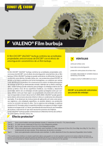 embalaje anticorrosivo VALENO FILM BURBUJAS