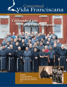 Primavera del 2015 - Conventual Franciscan Friars