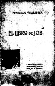 El libro de Job - Biblioteca Virtual de Andalucía