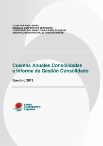 Cuentas anuales consolidadas 2013