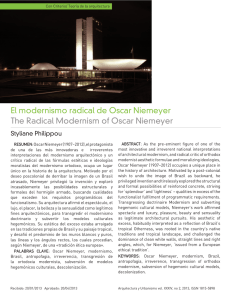 The Radical Modernism of Oscar Niemeyer El modernismo radical
