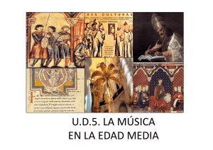 U.D.5. La música en le Edad Media
