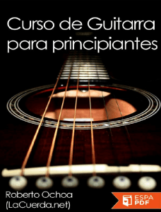 Curso de guitarra para principi - Roberto Ochoa