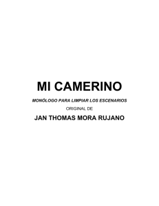 Mi Camerino - Jan Thomas Mora Rujano