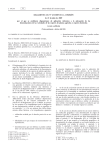 Reglamento (CE) no 637/2009 de la Comisión, de 22 de julio de