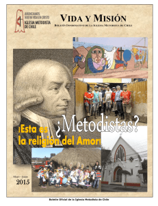 Año 29 - Mayo-Junio 2015 - Iglesia Metodista de Chile