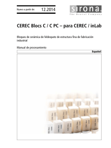 CEREC Blocs C / C PC Ó para CEREC / inLab