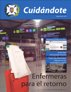 revista cuidándote - Colegio Oficial de Enfermería de Málaga