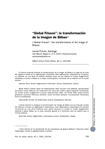 "Global Frisson": la transformación de la imagen de Bilbao