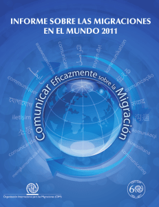 Informe sobre las migraciones en el mundo 2011