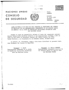 carta de fecxa 10 de julio de 1973 dirigida, al