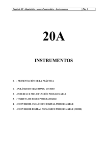 20A Instrumentos