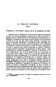 EL SUFRAGIO UNIVERSAL (1855)