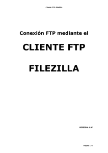 cliente ftp filezilla