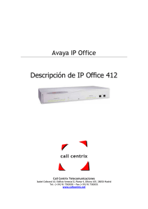 IP Office 412 - Call Centrix