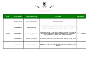 contratos y convenios 2014 - H. Ayuntamiento de San Luis Potosí