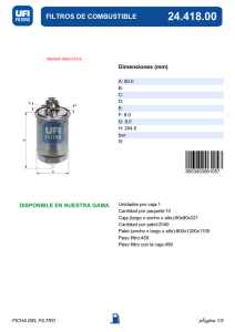 filtros de combustible - Repuestos Ronda Clásico