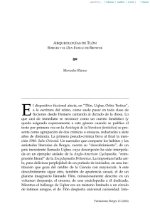 Arqueologías de Tlön: Borges y el Urn Burial de Browne