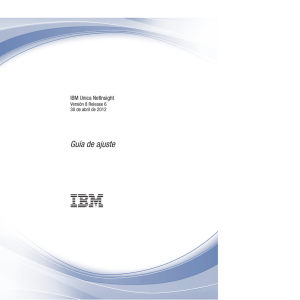 IBM Unica NetInsight: Guía de ajuste
