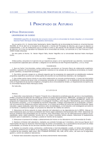 I. Principado de Asturias - Gobierno del principado de Asturias